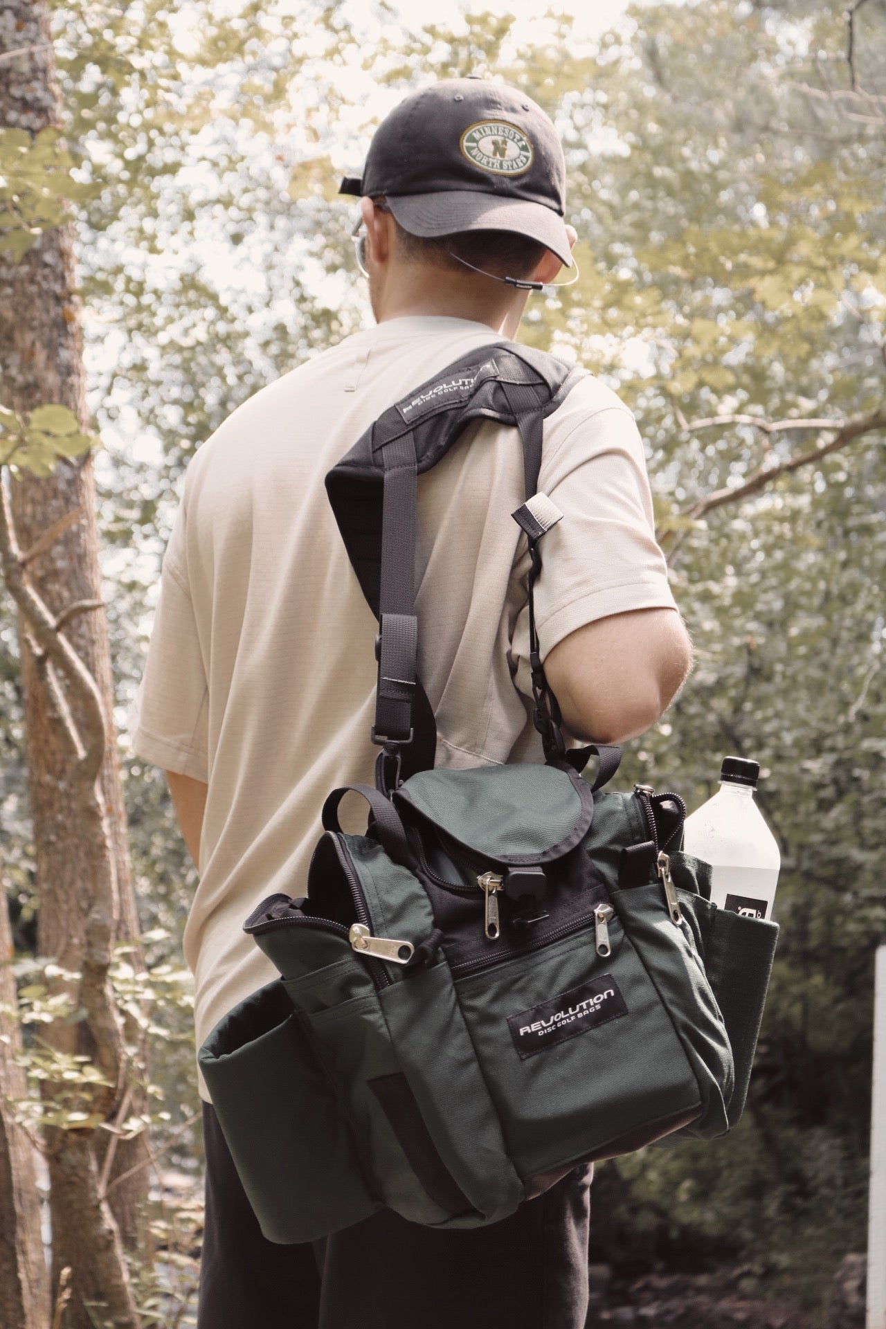 Revolution Mini Deluxe V3 Disc Golf Bag - Golden Dream