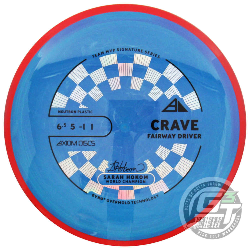 Axiom Neutron Crave [Sarah Hokom 1X] Fairway Driver Golf Disc