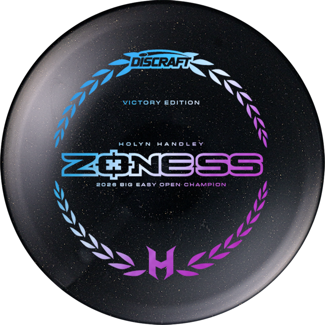 Discraft Limited Edition Victory Edition 2026 Big Easy Open Champion Holyn Handley Midnight Shimmer Elite Z Zone SS Putter Golf Disc