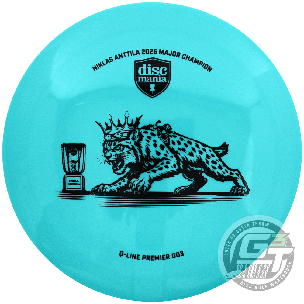 Discmania Limited Edition Triumph Series Niklas Anttila 2026 PDGA Champions Cup Premier Q-Line DD3 Distance Driver Golf Disc