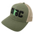 Gotta Go Gotta Throw Minnesota Disc Snapback Sport-Tek Mesh Trucker Disc Golf Hat