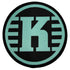 Kastaplast K Logo 3" Iron-On Disc Golf Patch