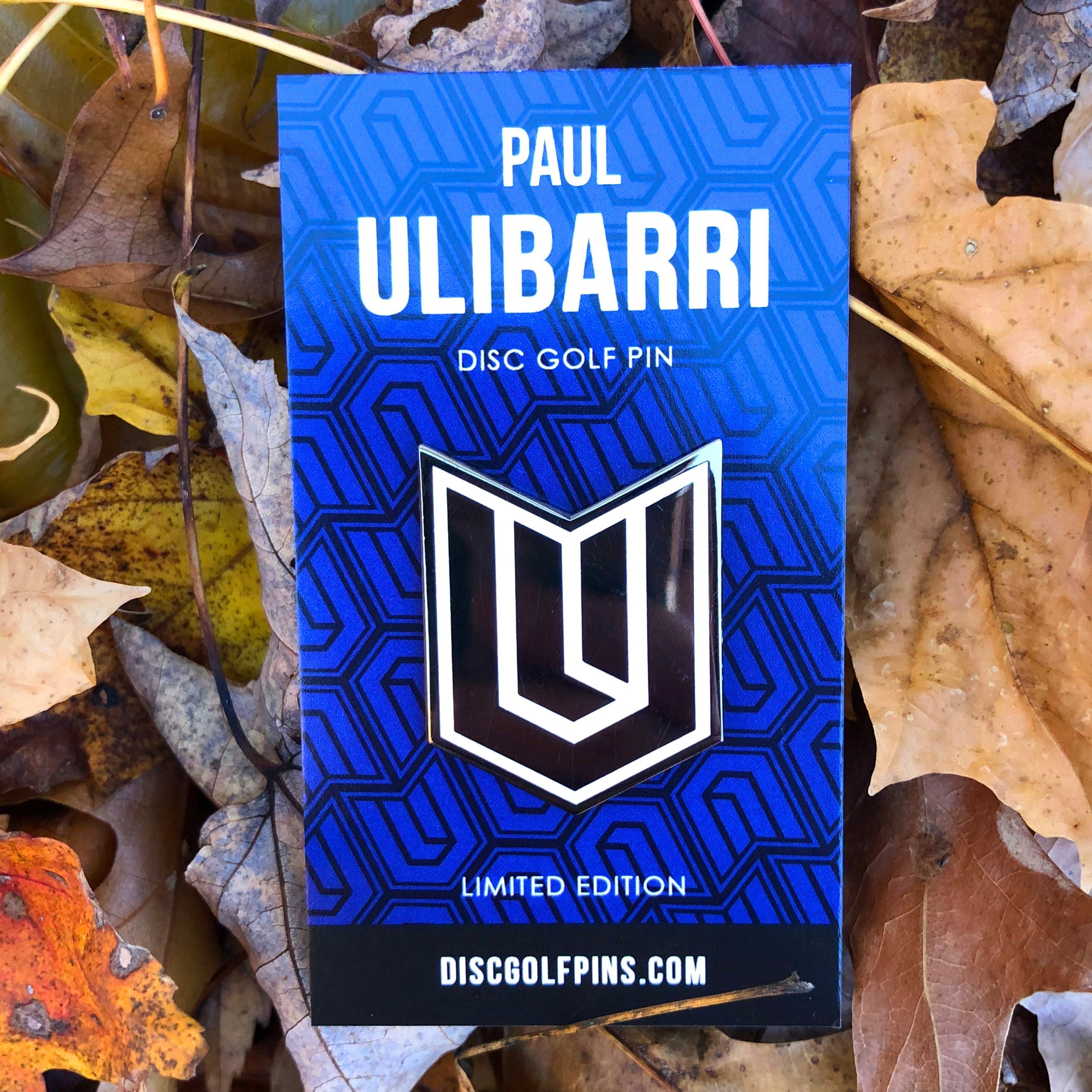 Paul Ulibarri Logo Disc Golf Pin - Series 2 - Gotta Go Gotta Throw