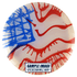 DGA Tie-Dye SP Line Squall Midrange Golf Disc