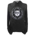 Discmania Apparel M / Black Discmania Shield & Swords Hooded Long Sleeve Performance Disc Golf T-Shirt