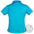 DUDE Ladies Melodie Bailey Short Sleeve Performance Disc Golf Polo Shirt - Gotta Go Gotta Throw