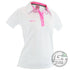 DUDE Ladies Pro Short Sleeve Performance Disc Golf Polo Shirt - Gotta Go Gotta Throw