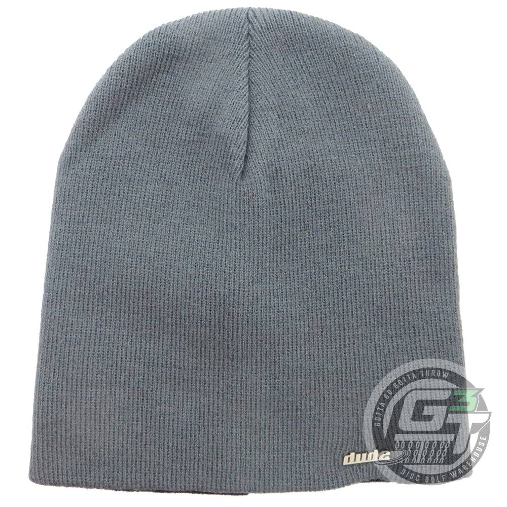DUDE Logo Beanie Reversible Winter Disc Golf Hat - Gotta Go Gotta Throw