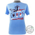 Dynamic Discs Apparel M / Blue Dynamic Discs Flag Short Sleeve Disc Golf T-Shirt