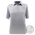 Dynamic Discs Apparel M / Gray Dynamic Discs FollowThru Shadow Tonal Short Sleeve Performance Disc Golf Polo Shirt