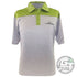 Dynamic Discs Two-Tone King D's Logo Short Sleeve Performance Disc Golf Polo Shirt - Gotta Go Gotta Throw