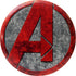 Dynamic Discs Golf Disc Dynamic Discs Marvel Avengers A DyeMax Cracked Series Fuzion Truth Midrange Golf Disc