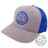 Gateway Disc Sports Apparel Light Gray / Blue Gateway Disc Sports Circle of Chains Logo Snapback Mesh Disc Golf Hat