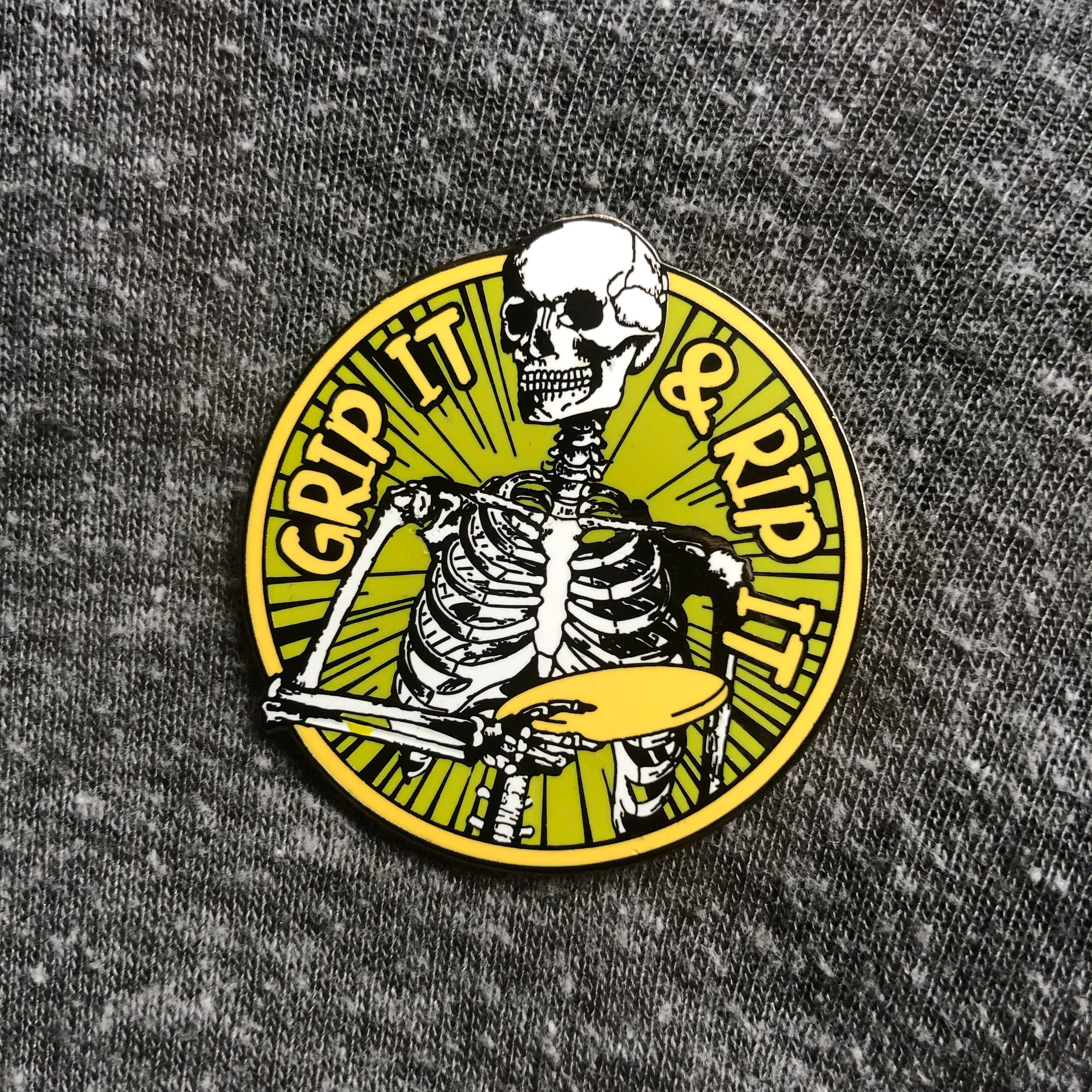 Grip It & Rip It Disc Golf Pin - Gotta Go Gotta Throw