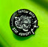 Throw Hard, Stay Hungry! Disc Golf Pin - Gotta Go Gotta Throw