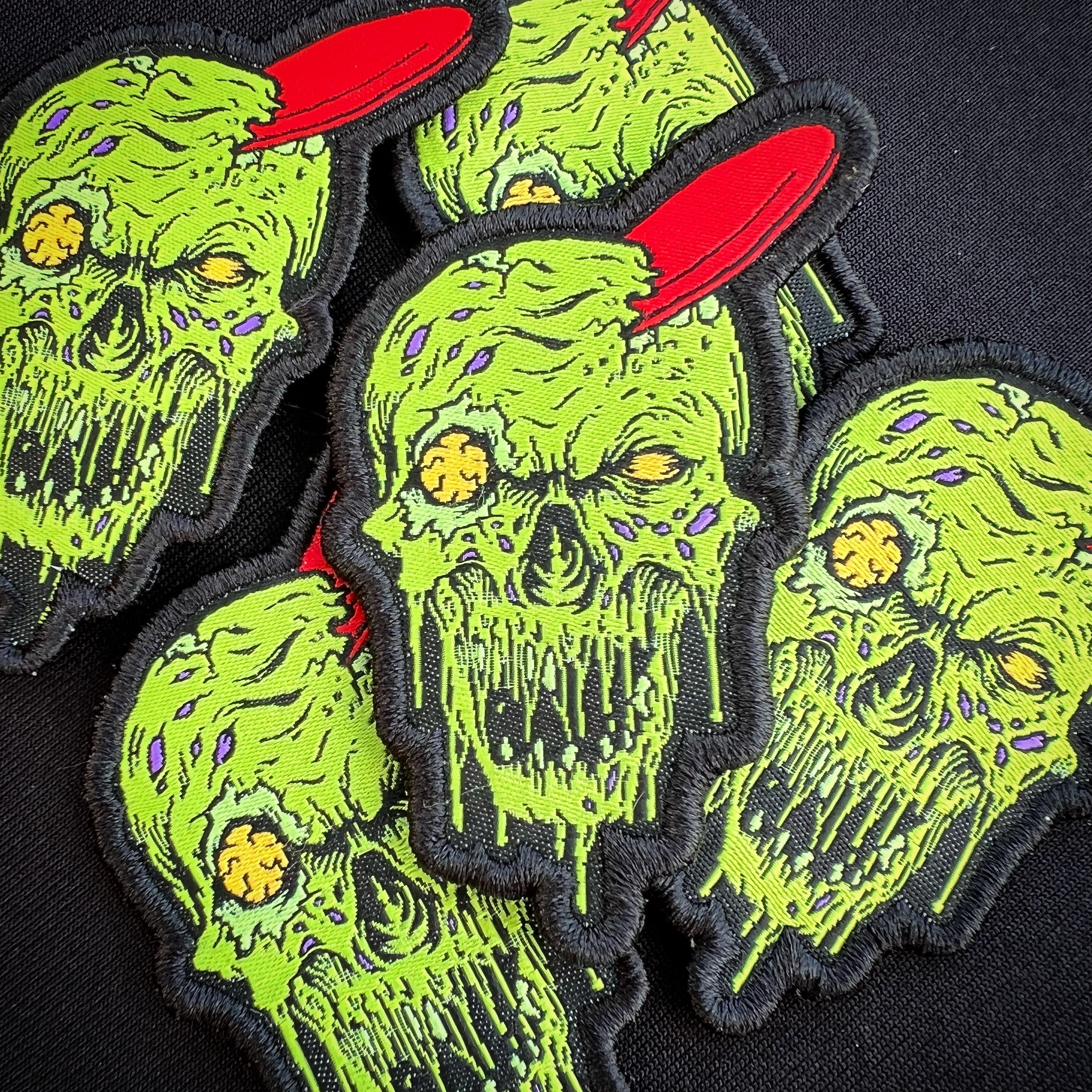 Zombie Disc Golf Patches™ - Gotta Go Gotta Throw