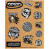 Innova Accessory Black / Gold Innova Disc Golf Icon Sticker Sheet
