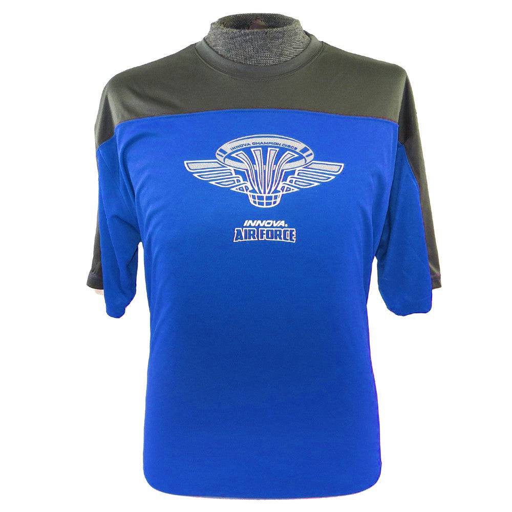 Innova Air Force 2.0 Short Sleeve Performance Disc Golf Jersey - Gotta Go Gotta Throw