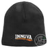 Innova Apparel Black Innova Trailhead Fleece-Lined Knit Beanie Winter Disc Golf Hat