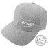 MVP Disc Sports Apparel S / M / Heather Gray MVP Disc Sports Orbit Logo Delta Carbon Flexfit Performance Disc Golf Hat