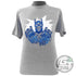 MVP Disc Sports Apparel M / Gray MVP Disc Sports Skullboy Doc Volt Short Sleeve Disc Golf T-Shirt