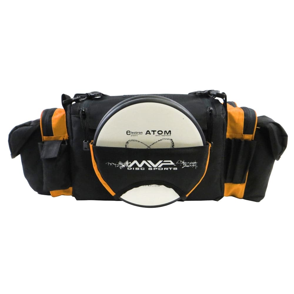 MVP Disc Sports Bag Orange MVP Nucleus Tournament Disc Golf Bag