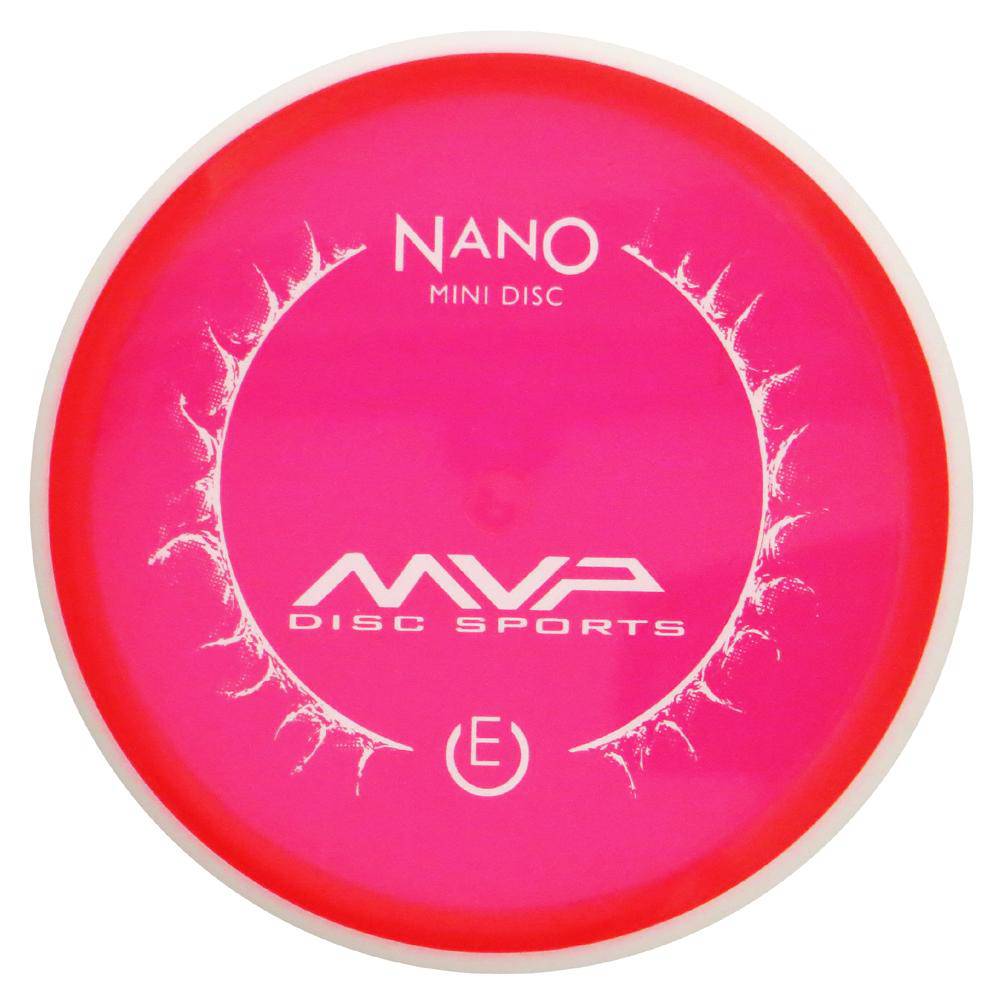 MVP Disc Sports Mini Pink MVP Disc Sports Eclipse Glow Proton Nano Mini Marker Disc