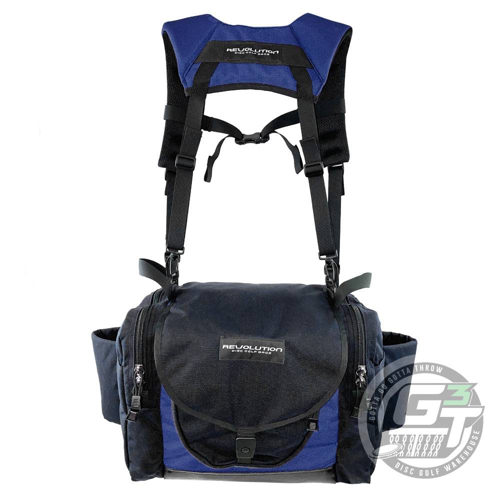 Revolution Disc Golf Bag Black / Navy Blue / Black Revolution Carolina Team Disc Golf Bag