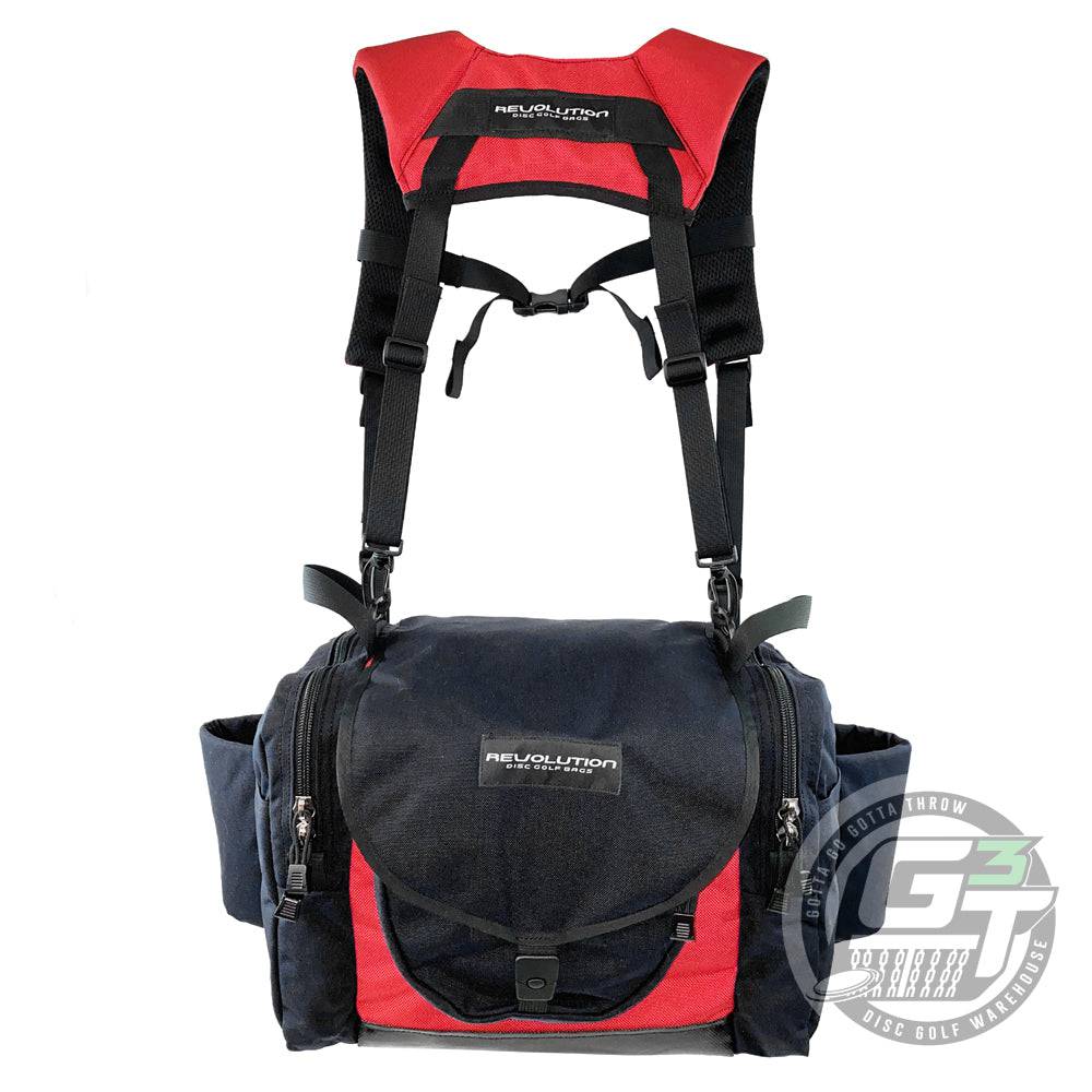 Revolution Disc Golf Bag Black / Red / Black Revolution Carolina Team Disc Golf Bag