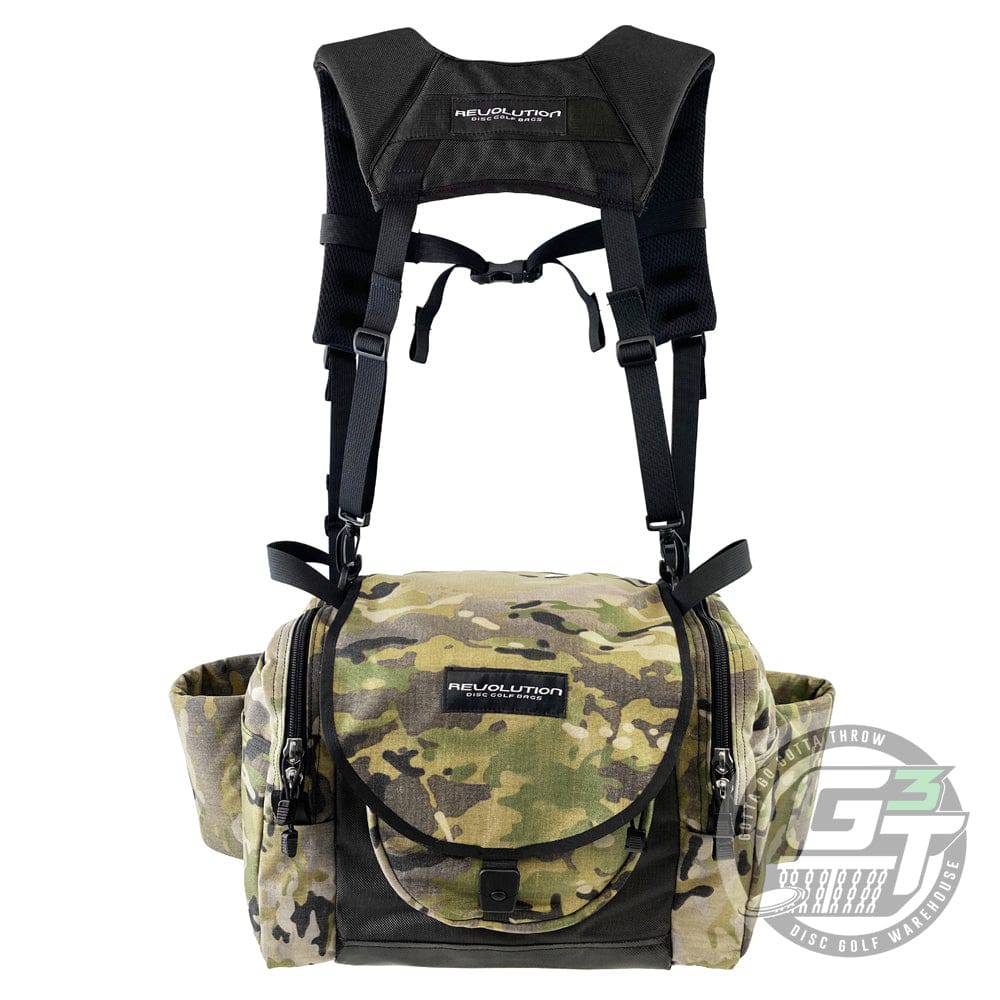Revolution Disc Golf Bag MultiCam / Black / MultiCam Revolution Carolina Team Disc Golf Bag