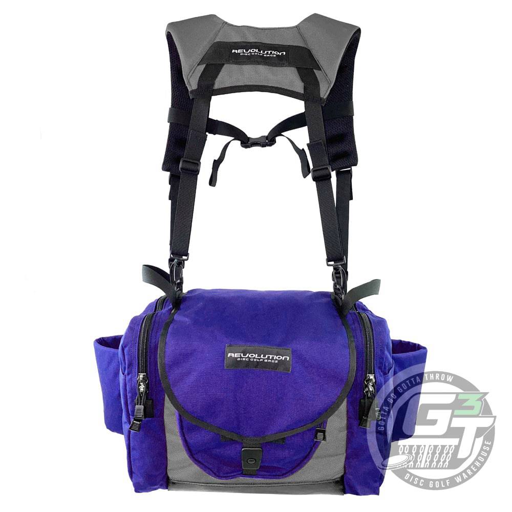 Revolution Disc Golf Bag Purple / Gray / Purple Revolution Carolina Team Disc Golf Bag