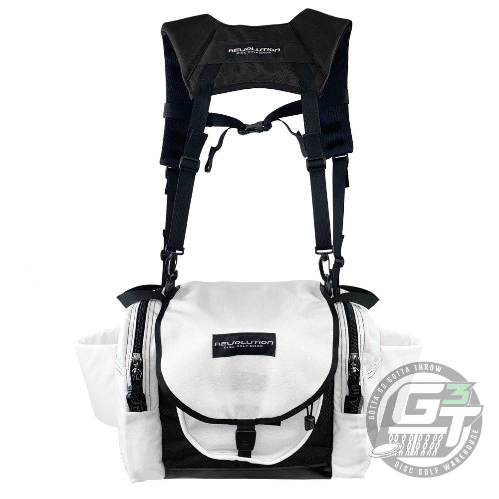 Revolution Disc Golf Bag White / Black / White Revolution Carolina Team Disc Golf Bag