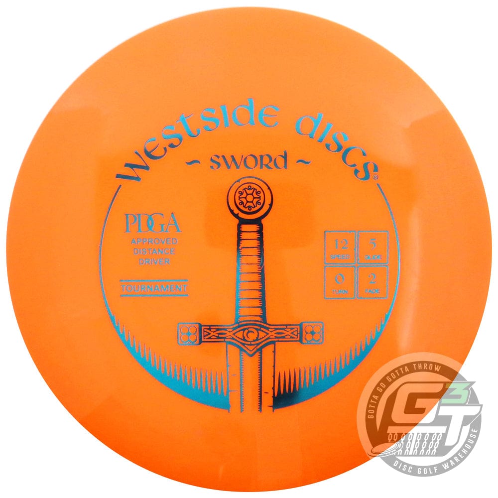 Westside Discs Golf Disc Westside Tournament Sword Distance Driver Golf Disc