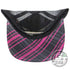 DUDE Apparel S / M / Pink Plaid / Black DUDE Melodie Bailey Trucker Cap Adjustable Mesh Disc Golf Hat