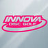 Innova Accessory Pink Innova Disc Golf Logo Vinyl Decal Sticker