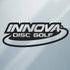 Innova Accessory Black Innova Disc Golf Logo Vinyl Decal Sticker