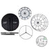 MVP Disc Sports Basket MVP Black Hole Pro HD V2 24-Chain Disc Golf Basket w/ Transit Bag