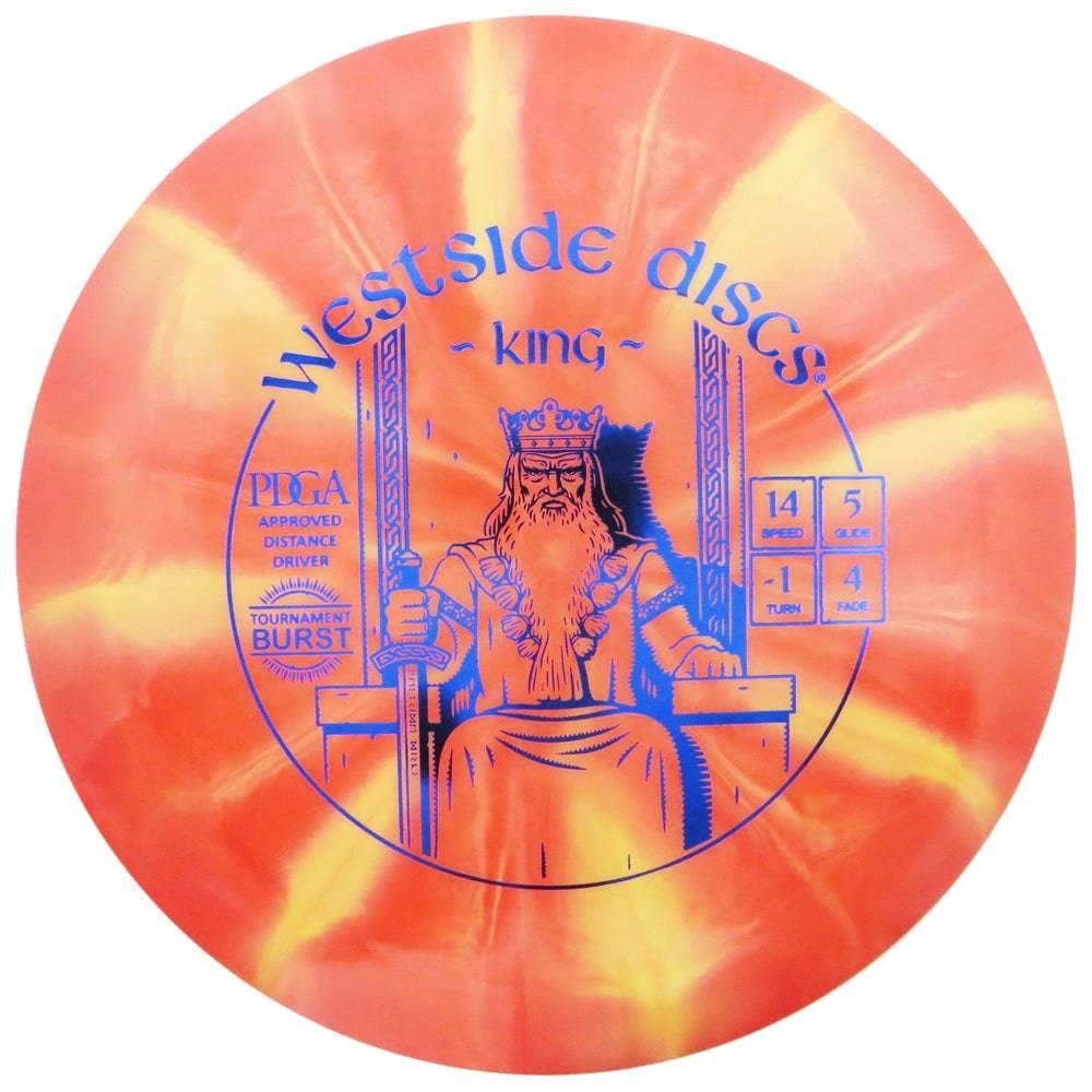 Westside Discs Golf Disc Westside Tournament Burst King Distance Driver Golf Disc