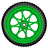 ZUCA Cart Green ZUCA Cart Replacement Tubeless Foam Wheel
